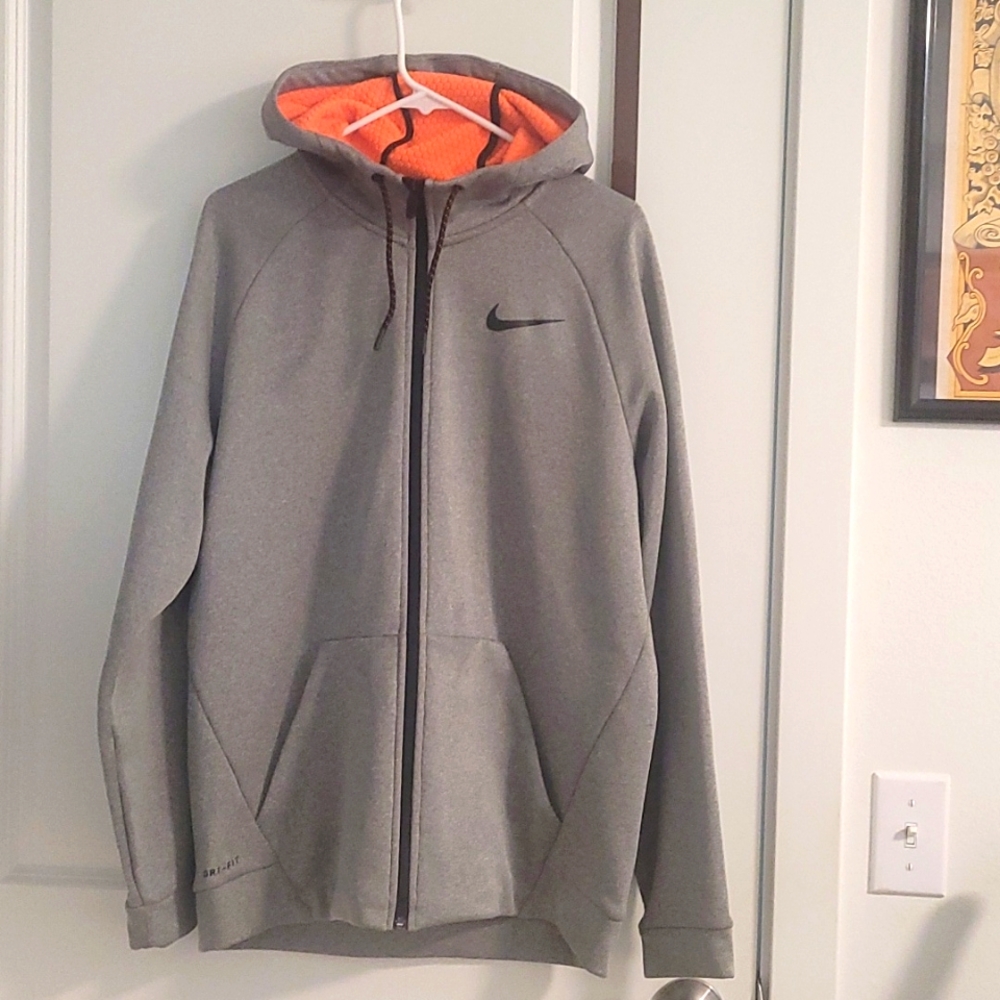 Nike dri-fit zip up hoodie